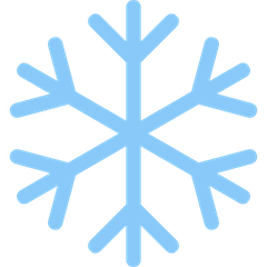 ❄️ Copo de nieve Emoji en Twitter