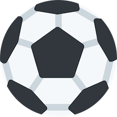 Футбольный мяч Эмодзи в Twitter