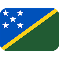 Bandiera delle Isole Salomone Emoji Twitter