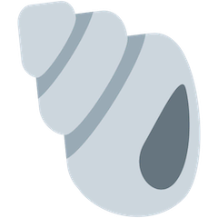 Concha de mar Emoji Twitter