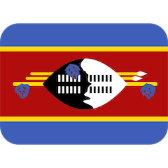 Bandera de Suazilandia Emoji Twitter
