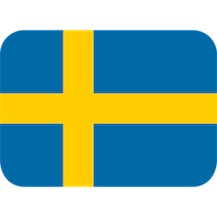 Bandiera della Svezia Emoji Twitter