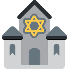 🕍 Synagoge Emoji auf Twitter