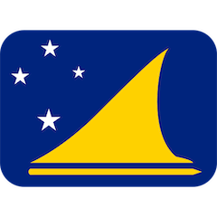 Drapeau des Tokelau Émoji Twitter