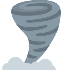 🌪️ Tornado Emoji en Twitter