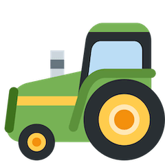 🚜 Tractor Emoji en Twitter
