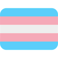 🏳️‍⚧️ Bandeira Transgênero Emoji nos Twitter
