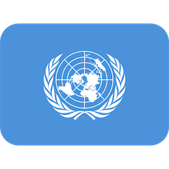 Флаг ООН Эмодзи в Twitter