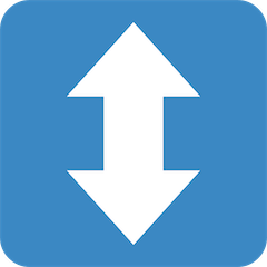 Up-Down Arrow Emoji on Twitter