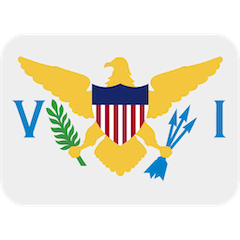 🇻🇮 Bandiera delle Isole Vergini (U.S.A.) Emoji su Twitter