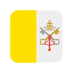 🇻🇦 Flagge von Vatikanstadt Emoji auf Twitter