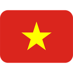 Bandiera del Vietnam Emoji Twitter