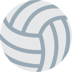 🏐 Balon de voleibol Emoji en Twitter