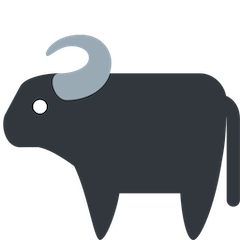 Азиатский буйвол Эмодзи в Twitter