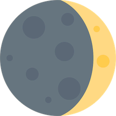 Waxing Crescent Moon Emoji on Twitter