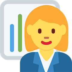 Woman Office Worker Emoji on Twitter