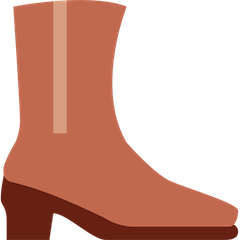 Stivali con tacco Emoji Twitter