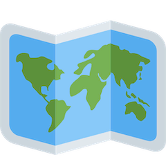 World Map Emoji on Twitter