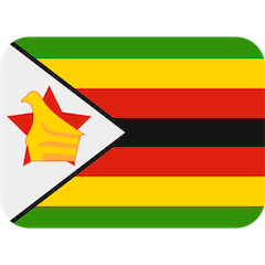 Bandera de Zimbabue Emoji Twitter