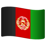 Flagge von Afghanistan on WhatsApp