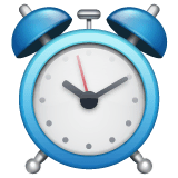 ⏰ Alarm Clock Emoji on WhatsApp