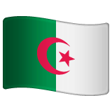 Drapeau de l’Algérie Émoji WhatsApp