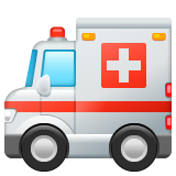 Ambulance Emoji on WhatsApp
