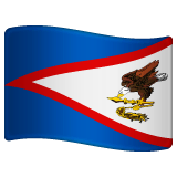 Flag: American Samoa Emoji on WhatsApp