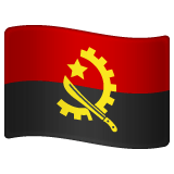 Flag: Angola Emoji on WhatsApp