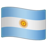 🇦🇷 Flagge von Argentinien Emoji auf WhatsApp