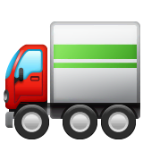 🚛 Camion articulado Emoji en WhatsApp