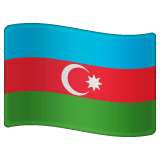 🇦🇿 Флаг Азербайджана Эмодзи в WhatsApp