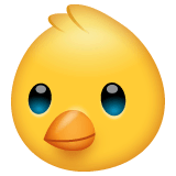 Baby Chick Emoji on WhatsApp