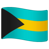 Флаг Багамских островов Эмодзи в WhatsApp