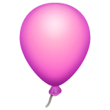 Воздушный шарик Эмодзи в WhatsApp