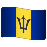 Flag: Barbados Emoji on WhatsApp