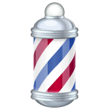 💈 Barber Pole Emoji on WhatsApp
