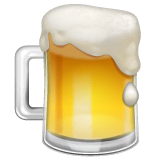 Jarra de cerveza Emoji WhatsApp