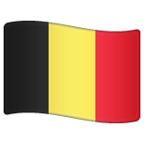 Flag: Belgium Emoji on WhatsApp