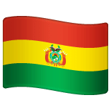 Flag: Bolivia Emoji on WhatsApp