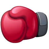 Luva de boxe Emoji WhatsApp