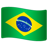 Flagge von Brasilien on WhatsApp