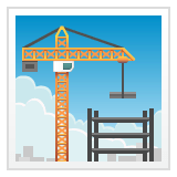🏗️ Building Construction Emoji on WhatsApp