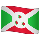🇧🇮 Bandiera del Burundi Emoji su WhatsApp