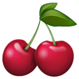 Cherries on WhatsApp