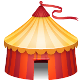 Circus Tent on WhatsApp