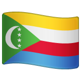 🇰🇲 Flagge der Komoren Emoji auf WhatsApp