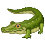 🐊 Crocodilo Emoji nos WhatsApp