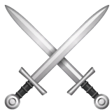 ⚔️ Crossed Swords Emoji — Meaning, Copy & Paste