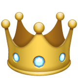 Crown Emoji on WhatsApp